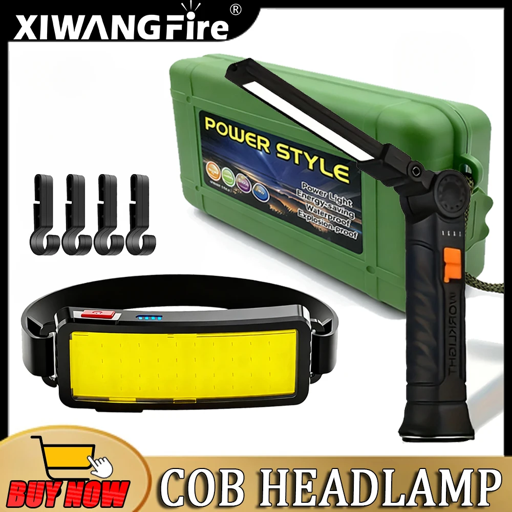 USB перезаряжаемый мощный налобный фонарь COB со встроенной батареей, налобный фонарик для рыбалки, уличный налобный фонарь для кемпинга и охоты
USB перезаряжаемый мощный налобный фонарь COB со встроенной батареей, налобный фонарик для рыбалки, уличный налобный фонарь для кемпинга и охоты