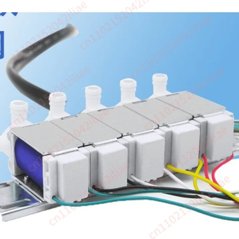 KP-60 Five-connection DC 12V/24V micro solenoid valve, car seat cushion air valve, massage chair air valve
KP-60 Five-connection DC 12V/24V micro solenoid valve, car seat cushion air valve, massage chair air valve