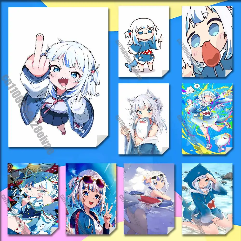 Singer G-Gawr Gura Poster Sticker For Home Decoration 10x15cm Self-adhesive Souvenirs Playbill Cover
Singer G-Gawr Gura Poster Sticker For Home Decoration 10x15cm Self-adhesive Souvenirs Playbill Cover