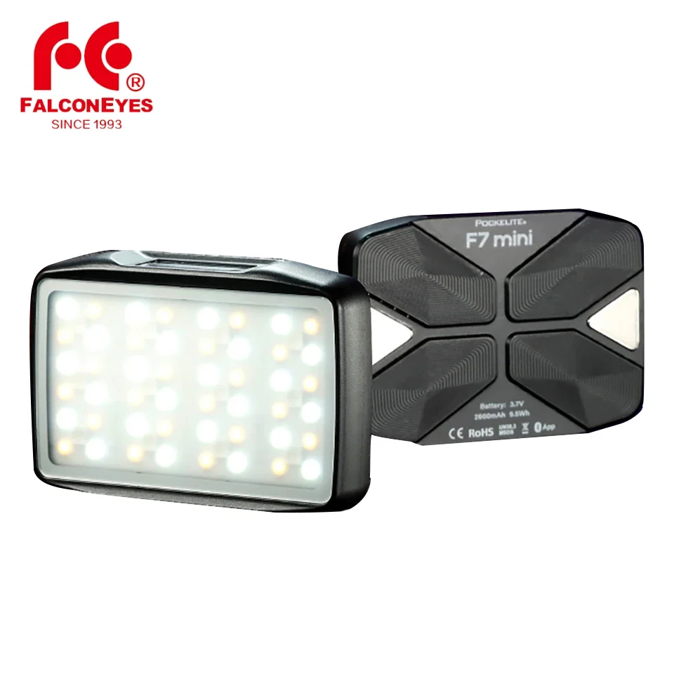 Falcon Eyes F7 Mini RGB LED Light 5W 2500-9000K On Camera Portable Pocket Video Lamp For Studio/Youtube
Falcon Eyes F7 Mini RGB LED Light 5W 2500-9000K On Camera Portable Pocket Video Lamp For Studio/Youtube