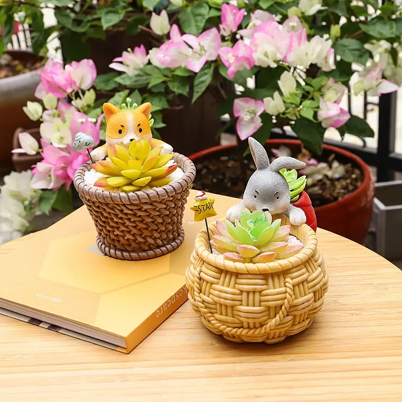 Garden Style Balcony Succulent Flower Pot Super Cute Cartoon Shape Garden Decoration Garden Flower Pot Creative Decoration
Garden Style Balcony Succulent Flower Pot Super Cute Cartoon Shape Garden Decoration Garden Flower Pot Creative Decoration