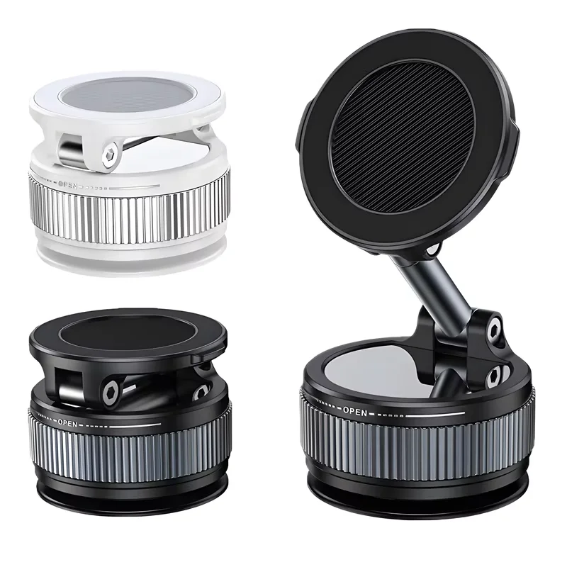 Portable Vacuum Suction Cup Car Magnetic Mount with Folding Rotating Feature Works With All Phone
Portable Vacuum Suction Cup Car Magnetic Mount with Folding Rotating Feature Works With All Phone