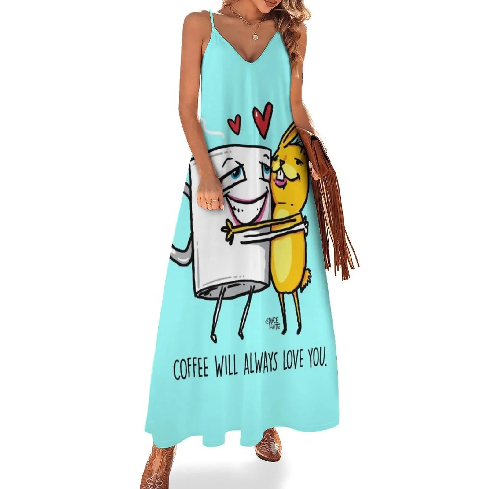 Coffee Will Always Love you Sleeveless Dress prom dress summer dress daily elegant women's dresses for wedding
Coffee Will Always Love you Sleeveless Dress prom dress summer dress daily elegant women's dresses for wedding