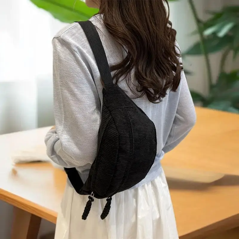 Модная женская поясная сумка в форме полумесяца; Вкусная вельветовая сумка через плечо и поясная сумка для бега
Модная женская поясная сумка в форме полумесяца; Вкусная вельветовая сумка через плечо и поясная сумка для бега