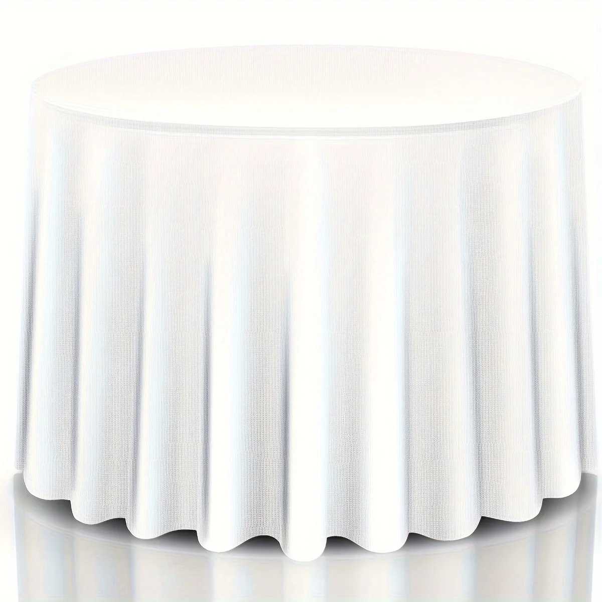 COSTWAY 10pcs 90"/120" Round Tablecloth Polyester For Home Wedding Restaurant Party White
COSTWAY 10pcs 90"/120" Round Tablecloth Polyester For Home Wedding Restaurant Party White