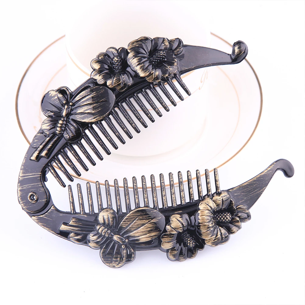 Retro Fish Shape Hair Clips Plastic Women Accessories Detangle Ponytail Holder Vintage Hairpins Headdress Styling Tool Long Term
Retro Fish Shape Hair Clips Plastic Women Accessories Detangle Ponytail Holder Vintage Hairpins Headdress Styling Tool Long Term