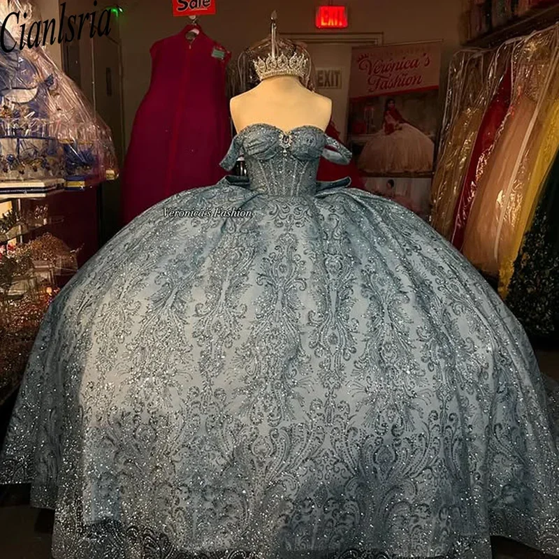 Sky blue quinceanera dresses sweetheart art corset ball gown for Lady sweetheart 15 tulle 3D flower custom
Sky blue quinceanera dresses sweetheart art corset ball gown for Lady sweetheart 15 tulle 3D flower custom