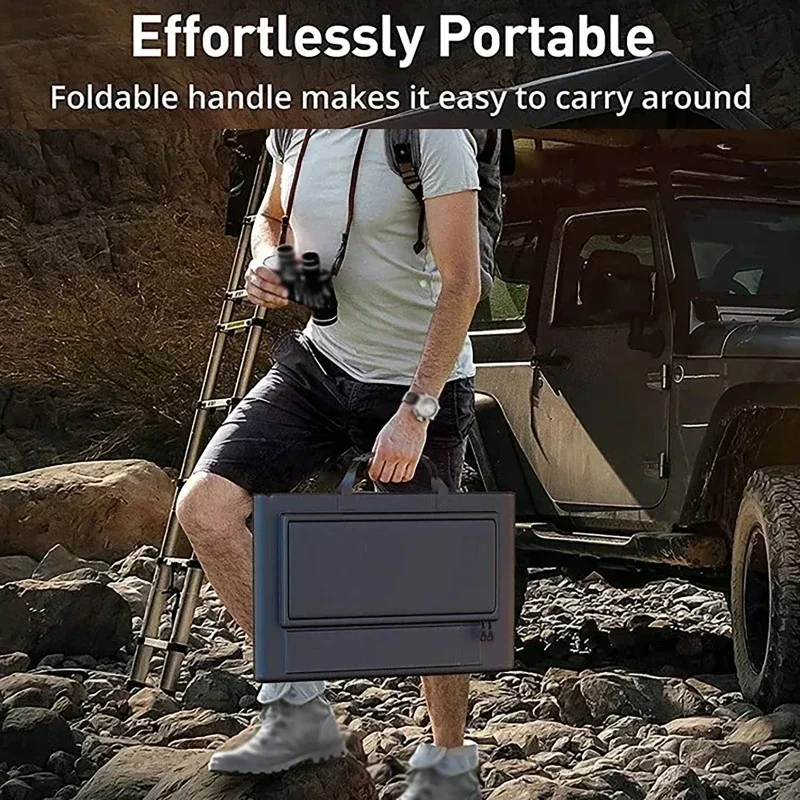 Camping 1000W /m² Solar Panel Kit Complete Foldable Solar Power Station Portable Generator Charger 18V for Car Boat Caravan Camp
Camping 1000W /m² Solar Panel Kit Complete Foldable Solar Power Station Portable Generator Charger 18V for Car Boat Caravan Camp