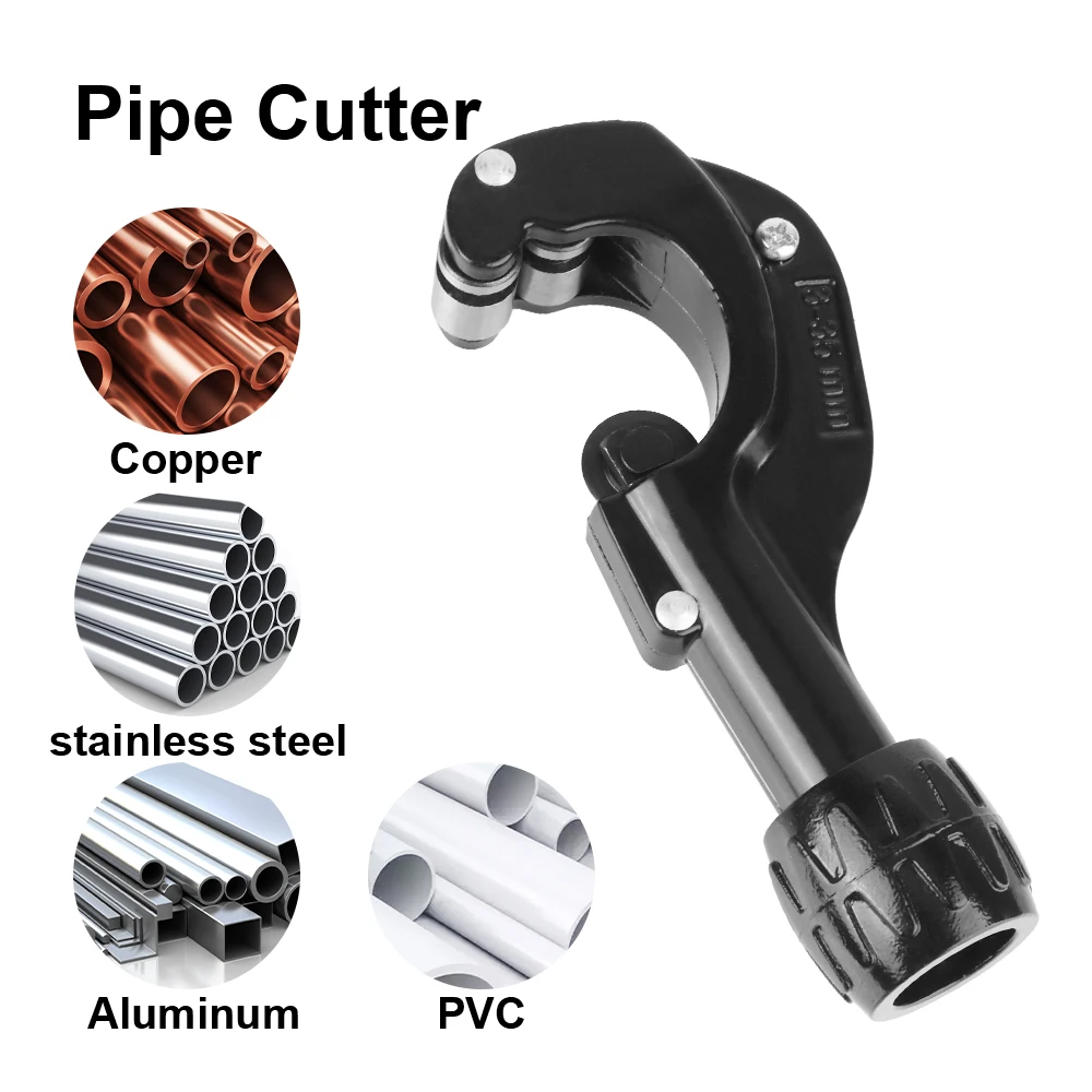 3-35mm Pipe Cutter For Copper Stainless Steel Hose Water Pipe Deburring Tool Bearing-type Pipe Cutter Woodworking Metalworking
3-35mm Pipe Cutter For Copper Stainless Steel Hose Water Pipe Deburring Tool Bearing-type Pipe Cutter Woodworking Metalworking