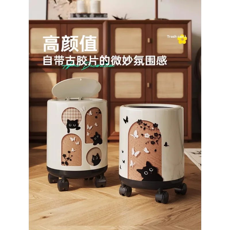 Medieval trash can, living room light luxury, high value, with cover 2025 new retro
Medieval trash can, living room light luxury, high value, with cover 2025 new retro