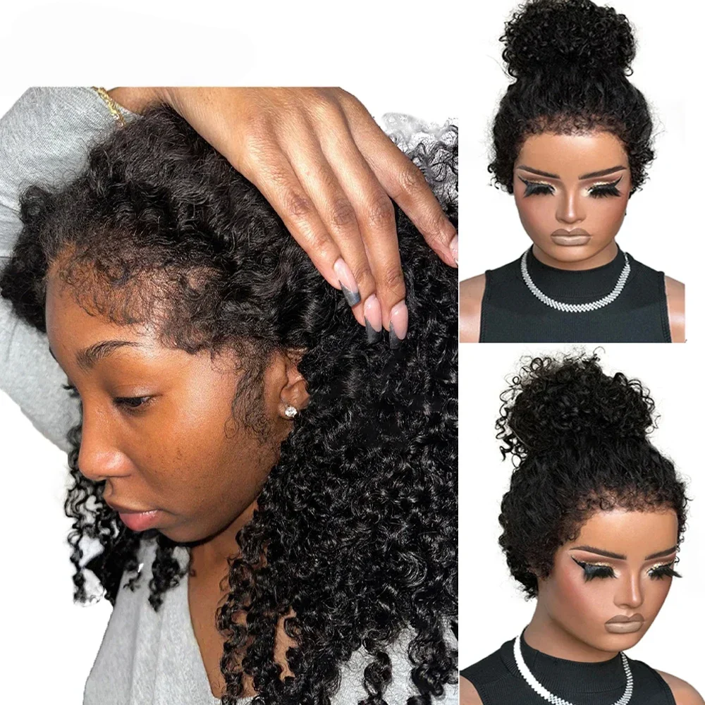 Soft Preplucked 26Inch Long Kinky Curly 180Density Natural Black Free Part 13x4 Lace Front Wig For Women Baby Hair Glueless
Soft Preplucked 26Inch Long Kinky Curly 180Density Natural Black Free Part 13x4 Lace Front Wig For Women Baby Hair Glueless