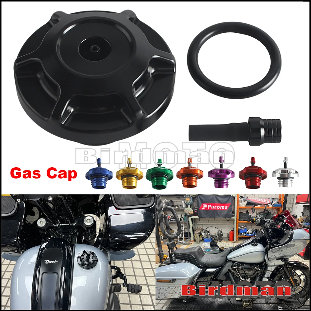 Durable Wear Resistant Fuel Tank Cap CNC Aluminum Gas Cover For Harley All Female Thread Gas Tanks Dyna Except 2023.5-25 Touring
Durable Wear Resistant Fuel Tank Cap CNC Aluminum Gas Cover For Harley All Female Thread Gas Tanks Dyna Except 2023.5-25 Touring
