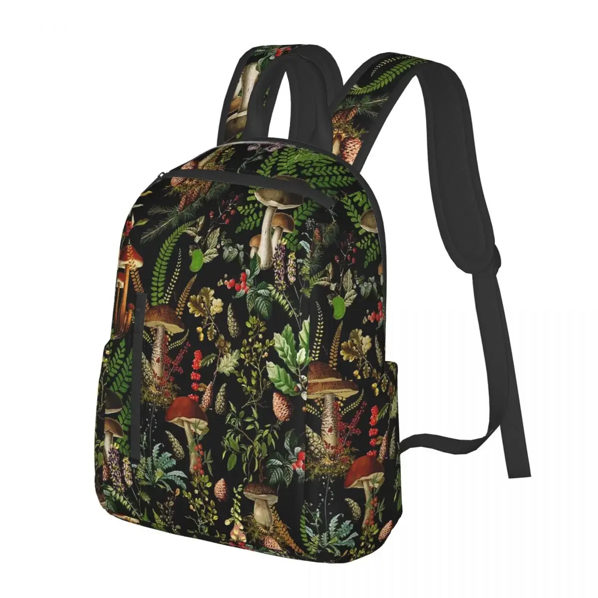 Vintage Midnight Mushrooms Forest Pattern Student Backpack School Bag for Boys Girls Fashion Bookbag Shoulder Bags
Vintage Midnight Mushrooms Forest Pattern Student Backpack School Bag for Boys Girls Fashion Bookbag Shoulder Bags