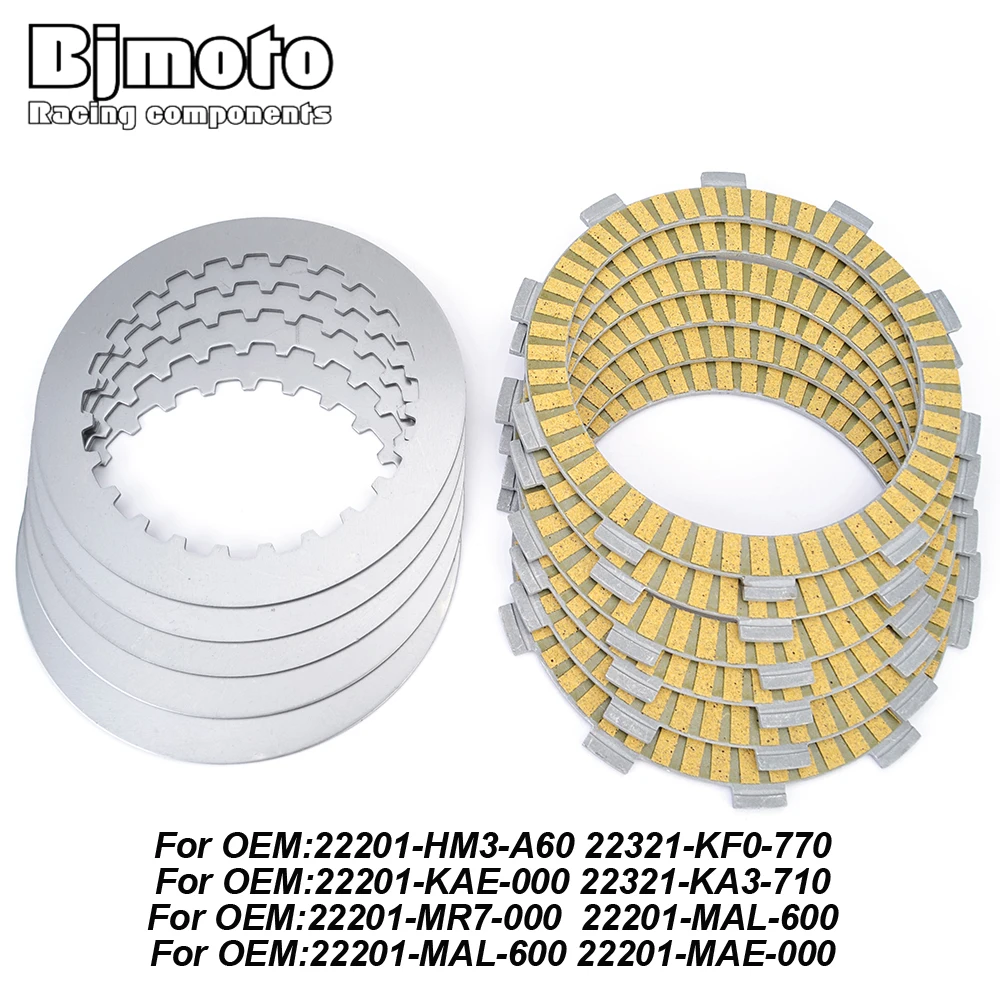 Motorcycle Clutch Friction Plates For Honda ATV TRX300EX Sportrax 300 EX CBF250 CR125 XR350R RD/RE XL250 Degree XR250R XR250L
Motorcycle Clutch Friction Plates For Honda ATV TRX300EX Sportrax 300 EX CBF250 CR125 XR350R RD/RE XL250 Degree XR250R XR250L