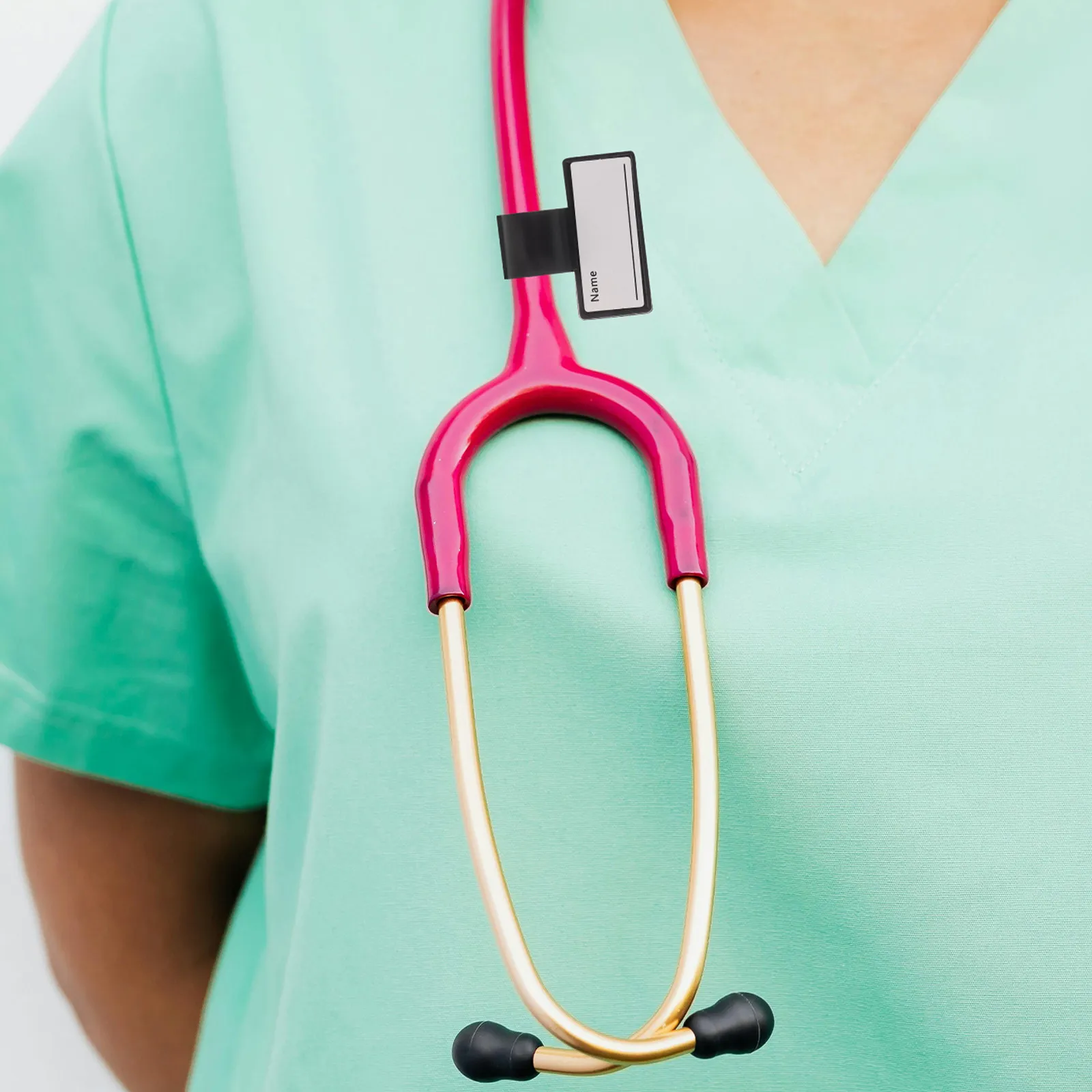 6Pcs Double-Side Stethoscope Name Clips Premium ABS Material Hand-Held Portable Name Labels for Medical Professionals
6Pcs Double-Side Stethoscope Name Clips Premium ABS Material Hand-Held Portable Name Labels for Medical Professionals