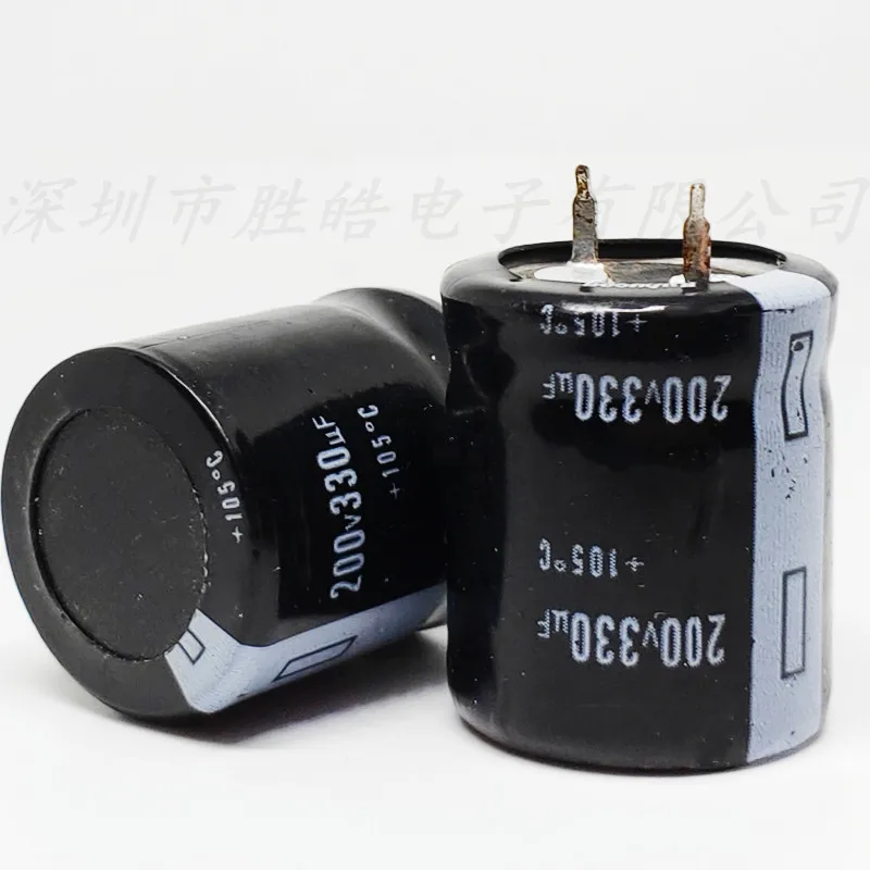 (2PCS/10PCS) 200v330uf Volume:25x25mm Aluminum Electrolytic Capacitors 200V330uF Hard Feet
(2PCS/10PCS) 200v330uf Volume:25x25mm Aluminum Electrolytic Capacitors 200V330uF Hard Feet