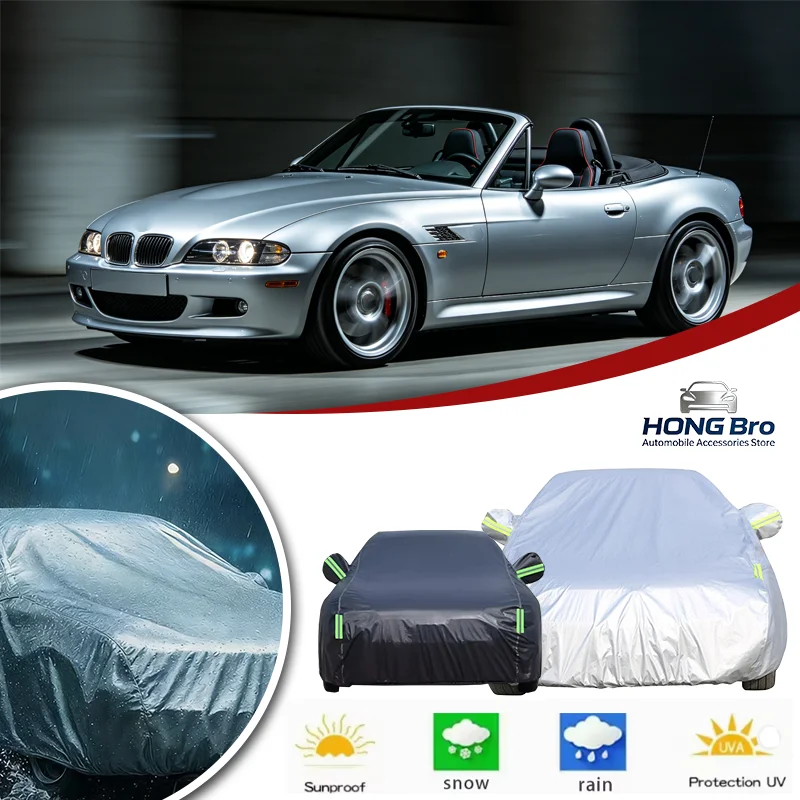 For BMW Z3 Z4 E85 E89 2000-2017 Full Car Cover Oxford Cloth, Outdoor Sun & UV Protection, Rain/Snow/Dust
For BMW Z3 Z4 E85 E89 2000-2017 Full Car Cover Oxford Cloth, Outdoor Sun & UV Protection, Rain/Snow/Dust