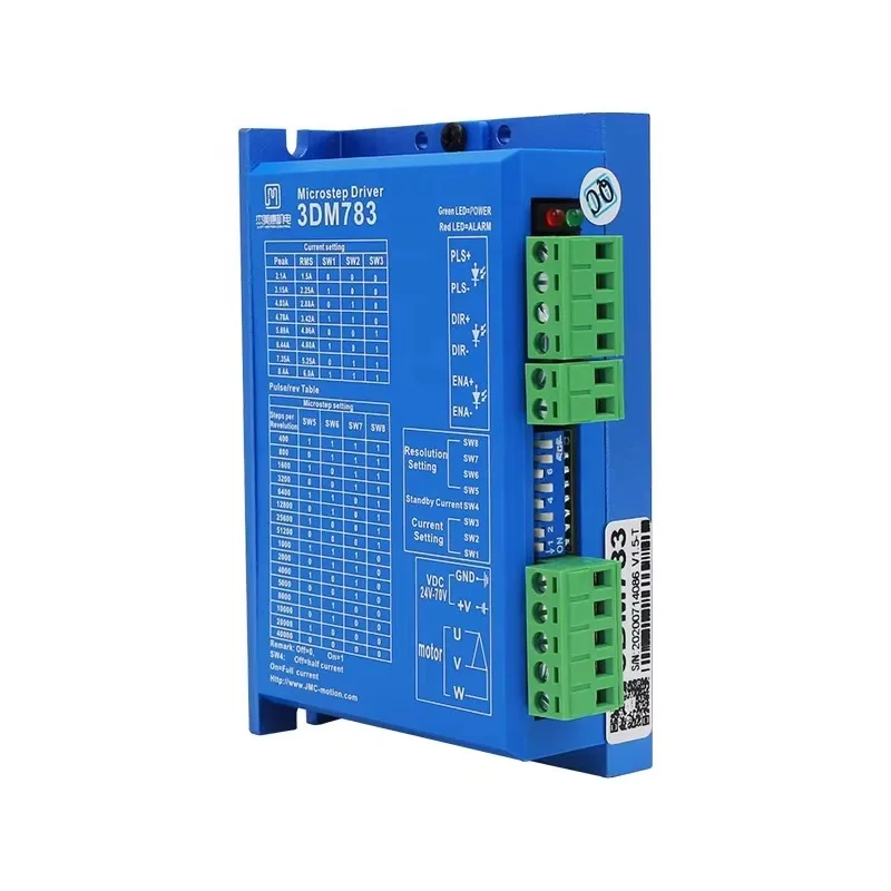 3DM783 Low Cost Digital Stepper Motor Driver for Sewing Machine Accessories
3DM783 Low Cost Digital Stepper Motor Driver for Sewing Machine Accessories