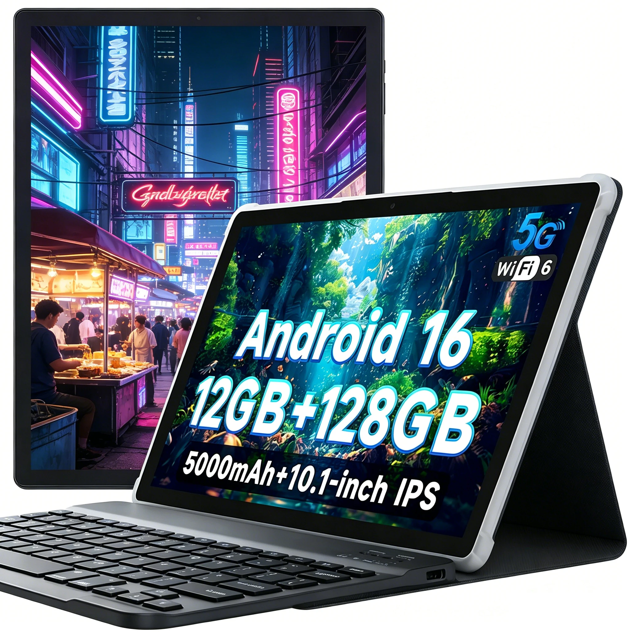 ANRY 2026 Android 16 Tablet 10.1" 12GB RAM 128GB ROM 1TB Expand Octa Core A537 1280*800 IPS 5000mAh Battery WiFi 6 Bluetooth
ANRY 2026 Android 16 Tablet 10.1" 12GB RAM 128GB ROM 1TB Expand Octa Core A537 1280*800 IPS 5000mAh Battery WiFi 6 Bluetooth