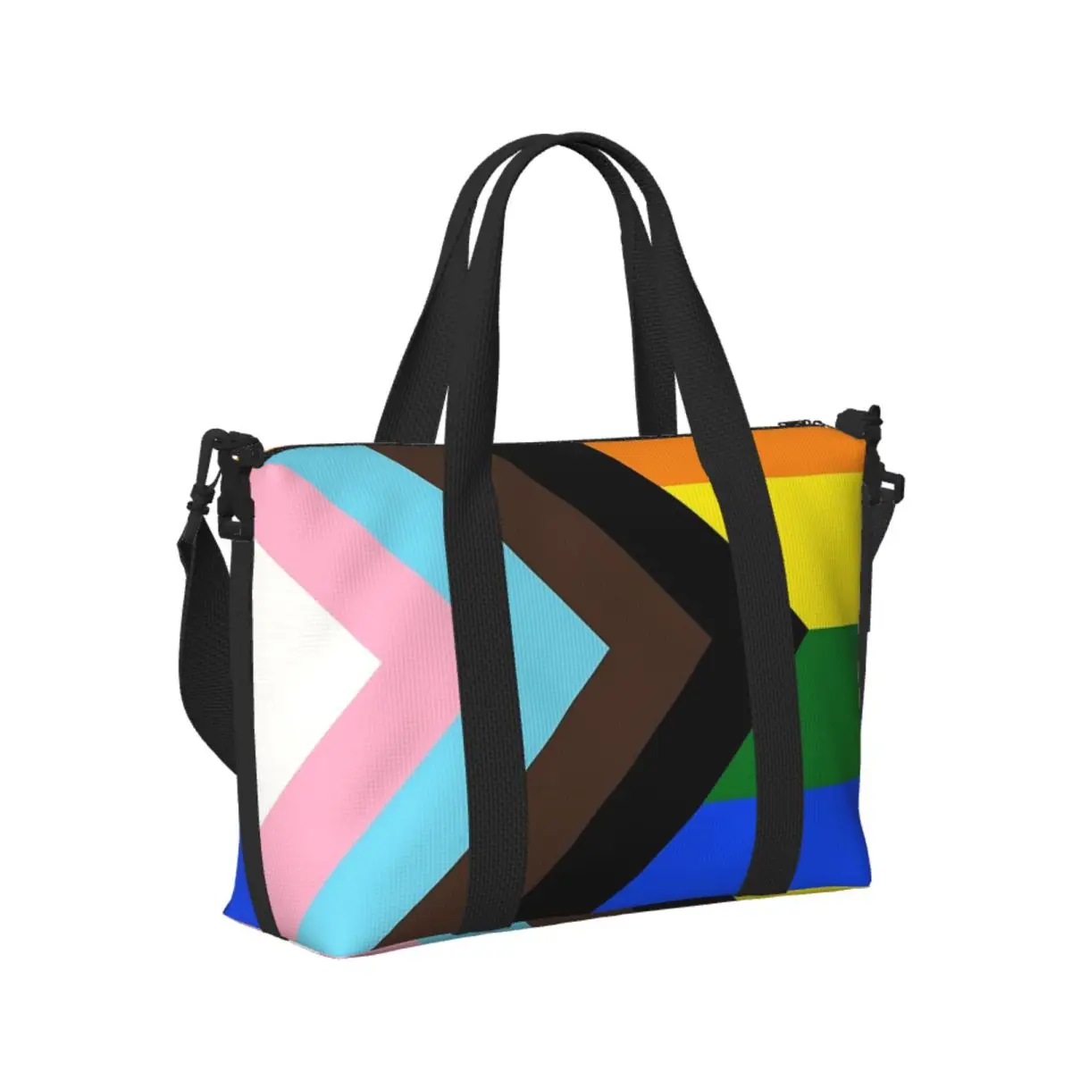 Progress Pride Flag Beach Travel Bag Large Capacity Tote Bags for Gym Yoga Women Shopping Duffle Shoulder Bag
Progress Pride Flag Beach Travel Bag Large Capacity Tote Bags for Gym Yoga Women Shopping Duffle Shoulder Bag