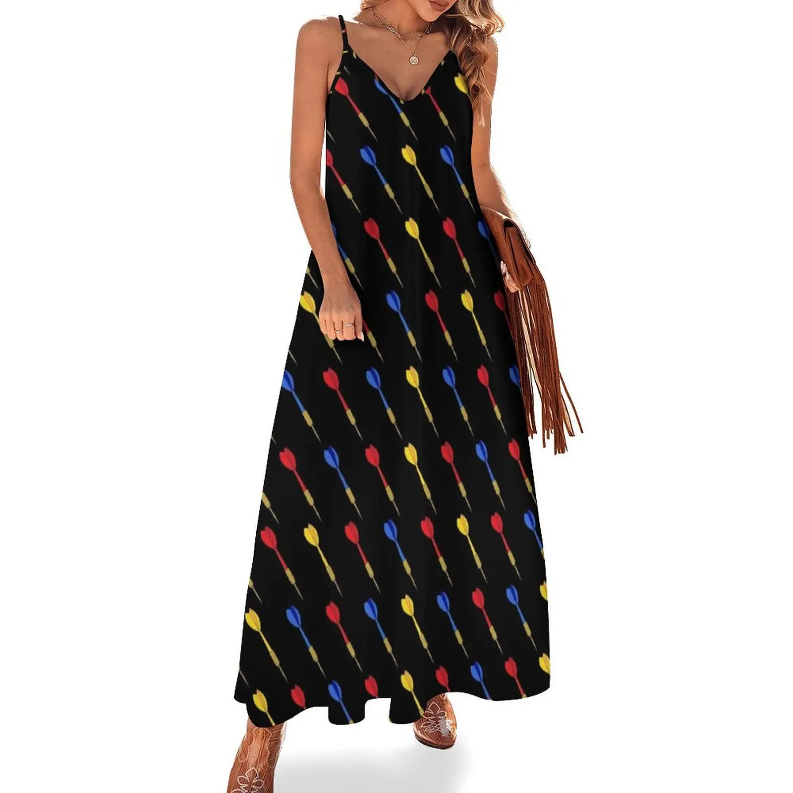 Darts Player Darts Pattern Sleeveless Dress women evening dress ladies dresses for women 2025 woman dress
Darts Player Darts Pattern Sleeveless Dress women evening dress ladies dresses for women 2025 woman dress