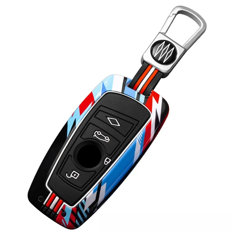 Key Fob Cover for BMW 1 Series/3 Series 320li/325li/5/520/525li/7 Series 730li, Heavy Duty Metal KeyCase Shell with Keychain
Key Fob Cover for BMW 1 Series/3 Series 320li/325li/5/520/525li/7 Series 730li, Heavy Duty Metal KeyCase Shell with Keychain