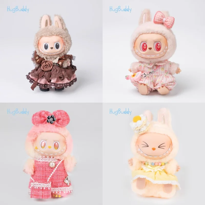 Original Labubu Doll Clothes One Generation Three Generations Bubble Toys Enamel Pull String Doll Outfits Skirts Doll Clothes
Original Labubu Doll Clothes One Generation Three Generations Bubble Toys Enamel Pull String Doll Outfits Skirts Doll Clothes