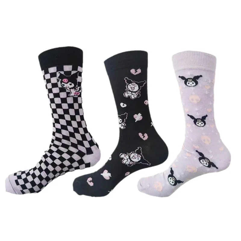3 Pairs Sanrio Kuromi Female Cotton Anime Cartoon Cute Tide Socks Womens Socks Tiktok Tide Socks Womens Socks Girls Gift
3 Pairs Sanrio Kuromi Female Cotton Anime Cartoon Cute Tide Socks Womens Socks Tiktok Tide Socks Womens Socks Girls Gift
