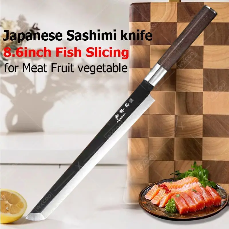 WXCOO Professional Kitchen Knife Japanese Chef Salmon Knife Stainless Steel Slicing Fish Fillet Sushi Cooking Knife for Kitchen
WXCOO Professional Kitchen Knife Japanese Chef Salmon Knife Stainless Steel Slicing Fish Fillet Sushi Cooking Knife for Kitchen