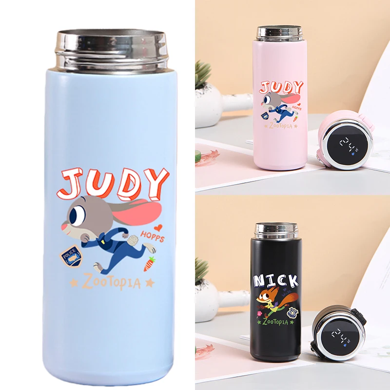 420 мл Disney Zootopia Judy, термос с дисплеем температуры, детский компактный и портативный термос в стиле аниме, подарки
420 мл Disney Zootopia Judy, термос с дисплеем температуры, детский компактный и портативный термос в стиле аниме, подарки