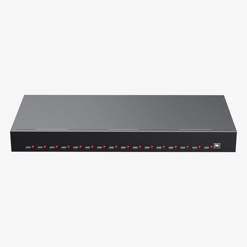 16 Ports USB C Hub Sipolar A-165C 16-Port Hub Type-c for Tablet Phone Charging and Sync Cart
16 Ports USB C Hub Sipolar A-165C 16-Port Hub Type-c for Tablet Phone Charging and Sync Cart