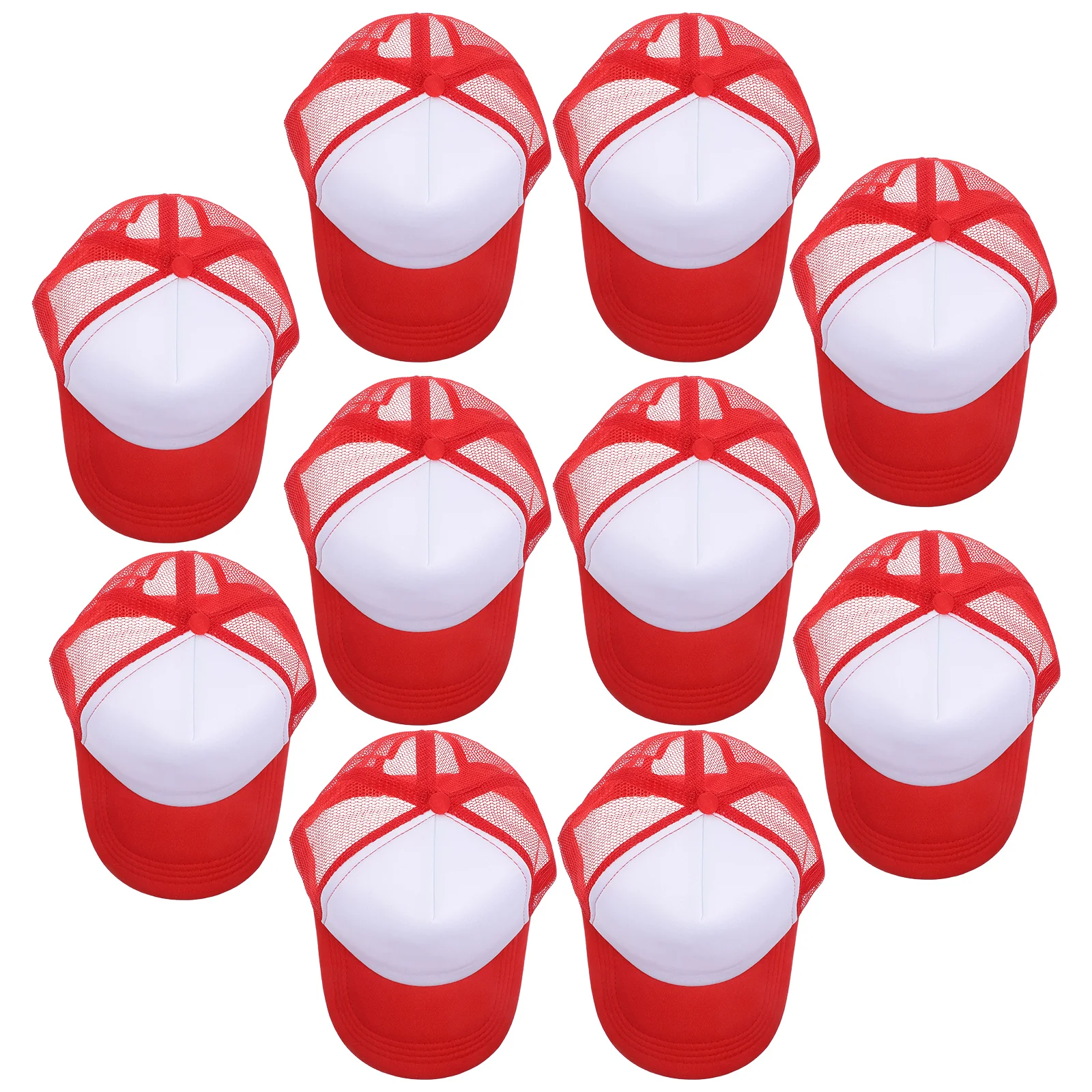 10 Pcs Blank Mesh Baseball Cap Caps Running Hat Sports Polyester Hats Driver Sublimation
10 Pcs Blank Mesh Baseball Cap Caps Running Hat Sports Polyester Hats Driver Sublimation