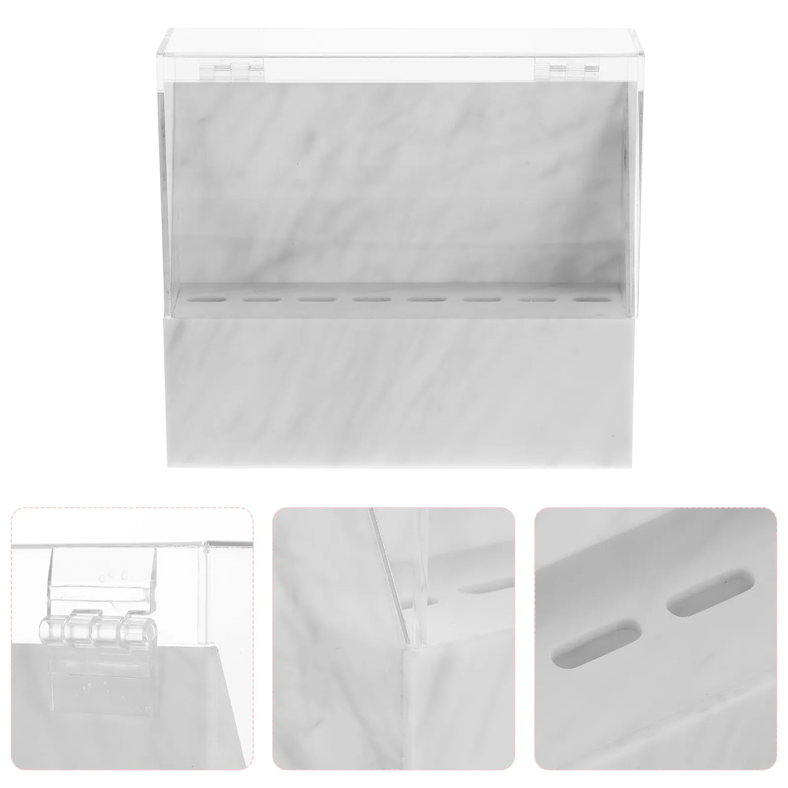 Lash Tweezer Holder Acrylic Lash Extension Supplies Tweezers Stand Flip Top Design Portable Organizer Case for Salon and Home
Lash Tweezer Holder Acrylic Lash Extension Supplies Tweezers Stand Flip Top Design Portable Organizer Case for Salon and Home