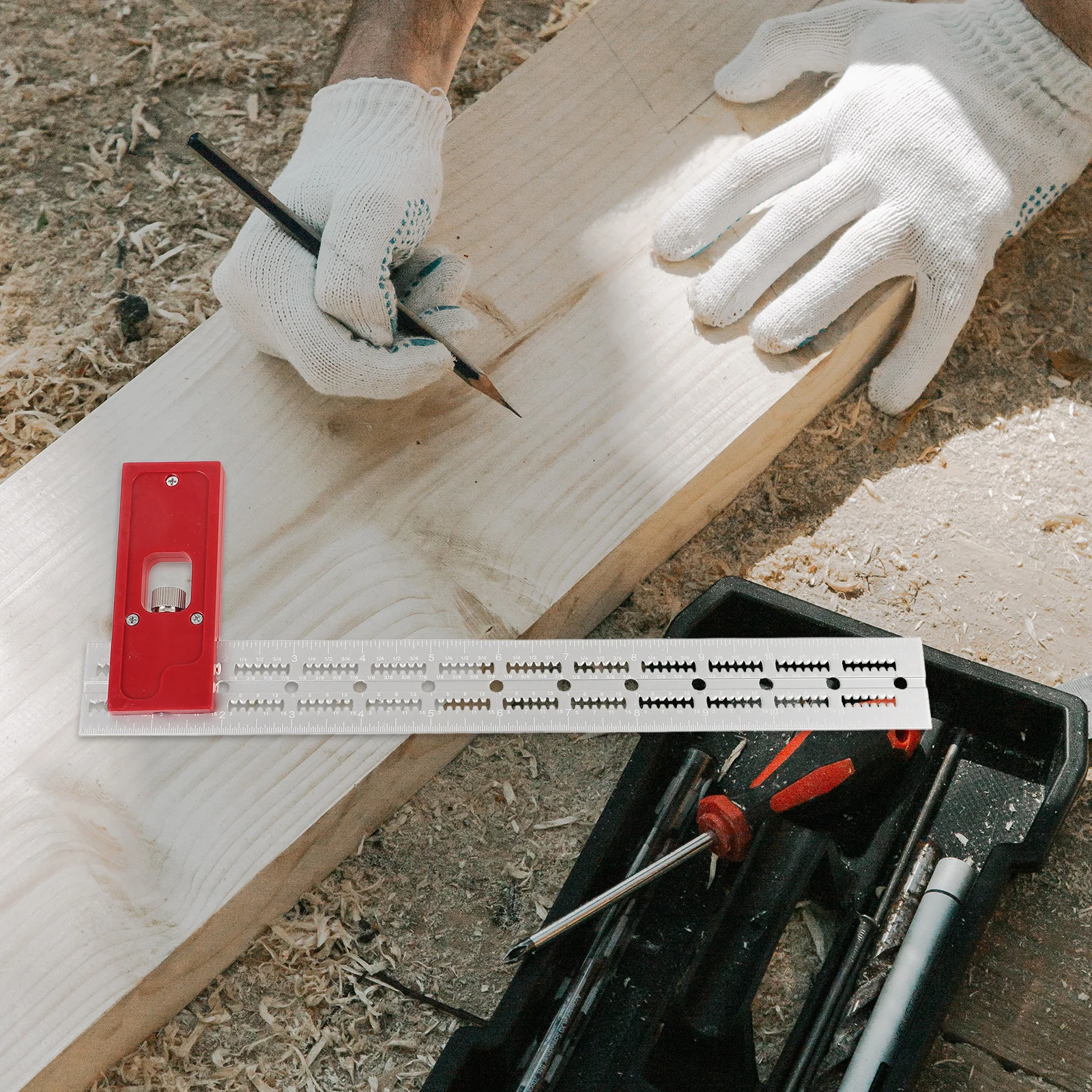 Adjustable Woodworking Ruler Carpenter Square Precision Measuring Tool Door Hole Drilling Template Woodworkers Edge Rule
Adjustable Woodworking Ruler Carpenter Square Precision Measuring Tool Door Hole Drilling Template Woodworkers Edge Rule