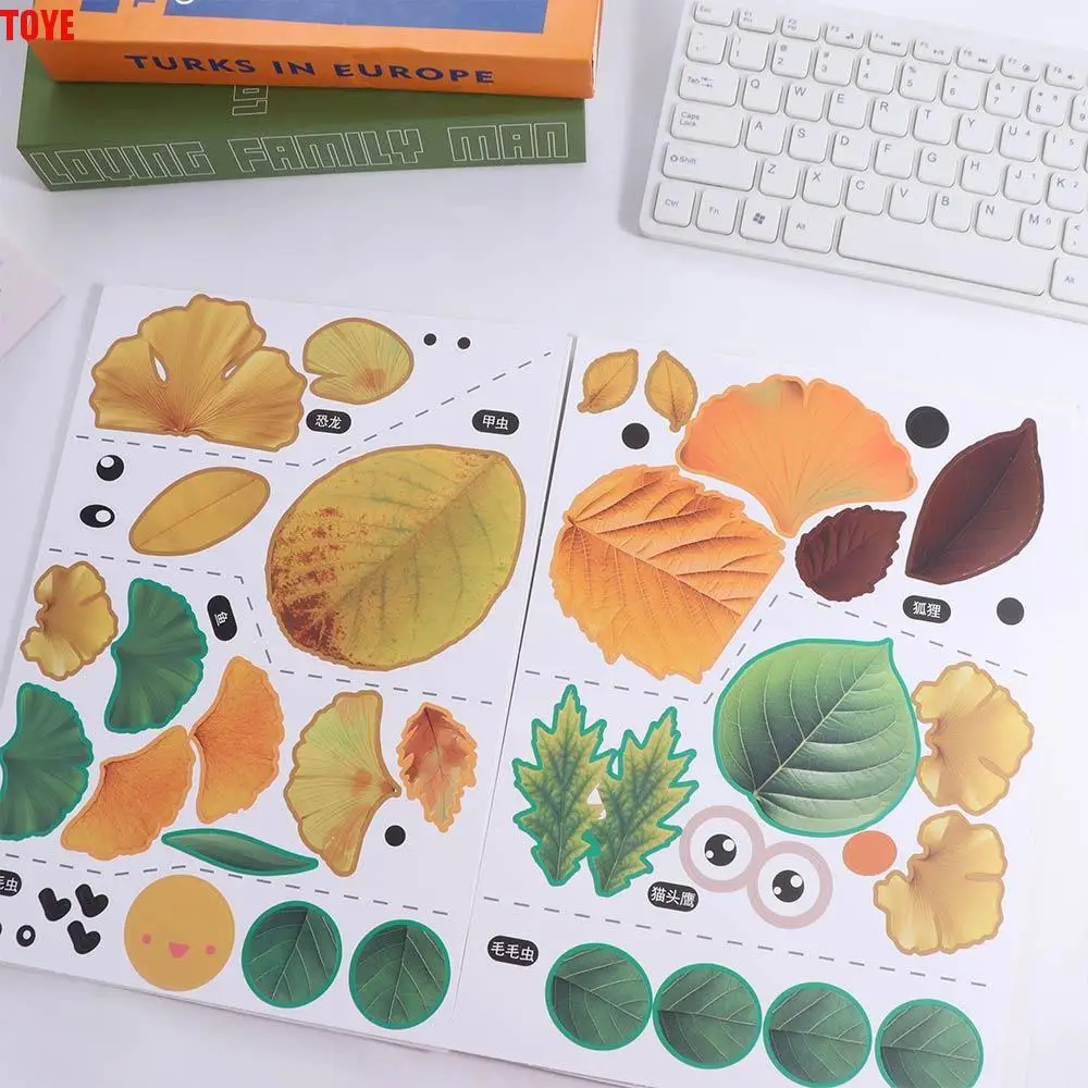 Paper Leaf Painting Sticker Books Educational Toys Handmade DIY Paste Material Kit Montessori DIY Materials Cartoon Sticker Book
Paper Leaf Painting Sticker Books Educational Toys Handmade DIY Paste Material Kit Montessori DIY Materials Cartoon Sticker Book
