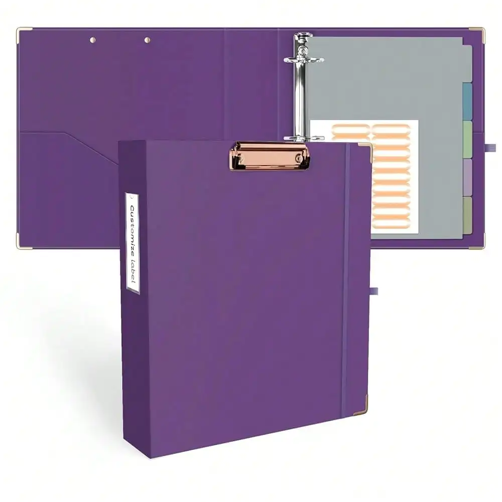 Mini 3 Ring Binder 2 Inch For 5.5inch X 8.5inch With 5 Tab Dividers, File Folder Labels And Low Profile Clipboards - Cute Tarot Cards Binder For Schoolsss And Office Supplies
Mini 3 Ring Binder 2 Inch For 5.5inch X 8.5inch With 5 Tab Dividers, File Folder Labels And Low Profile Clipboards - Cute Tarot Cards Binder For Schoolsss And Office Supplies