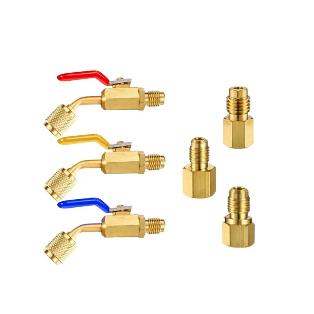 Vuum Pump Adapter 1/4 inch SAE Air-Conditioner Refrigerated Cabinet Angle
Vuum Pump Adapter 1/4 inch SAE Air-Conditioner Refrigerated Cabinet Angle