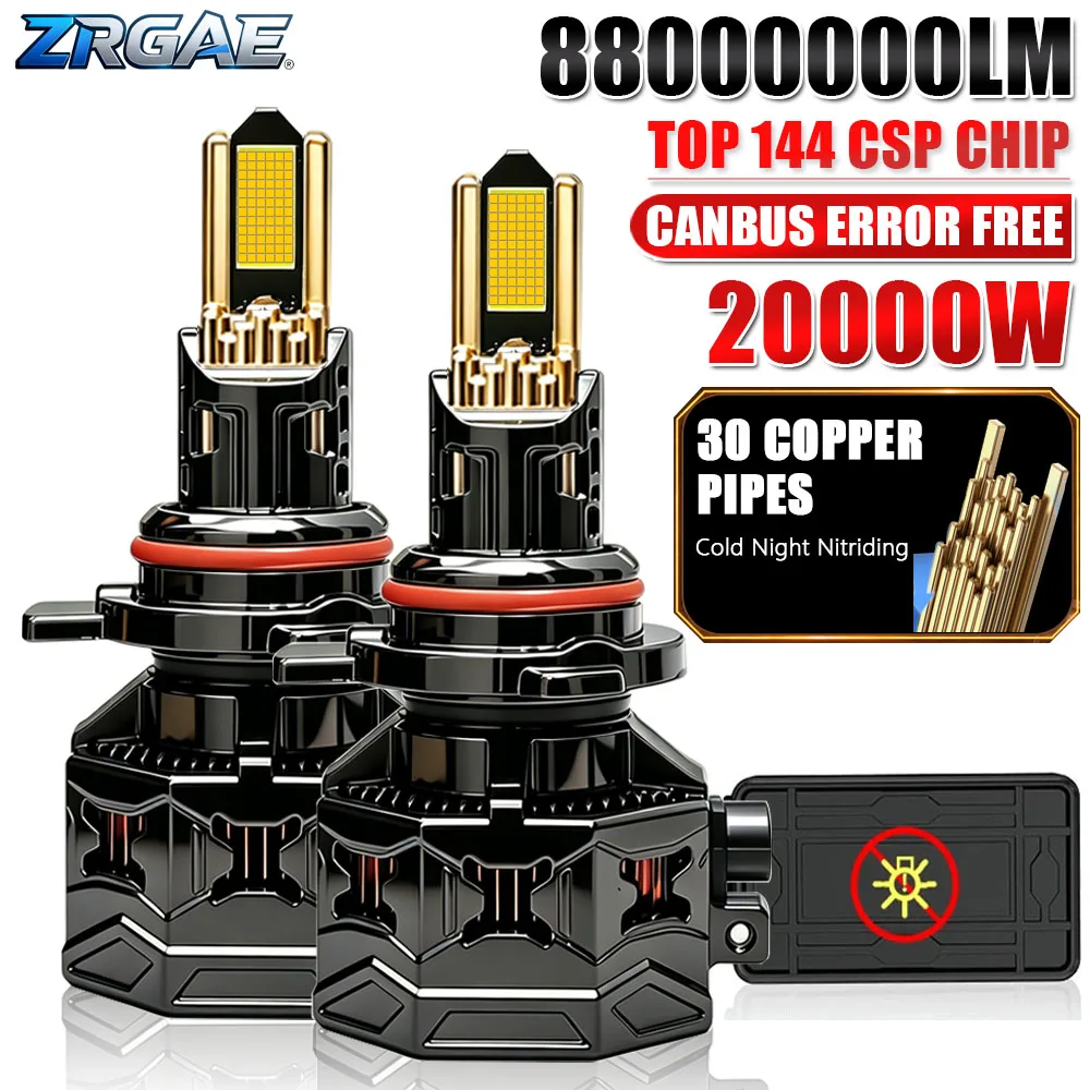 20000W 88000000LM H7 H4 H11 LED Headlight High Power CANbus H1 H8 9005 HB3 9006 HB4 Hir2 9012 Turbo Lamps Car Headlamp 12V 24V
20000W 88000000LM H7 H4 H11 LED Headlight High Power CANbus H1 H8 9005 HB3 9006 HB4 Hir2 9012 Turbo Lamps Car Headlamp 12V 24V