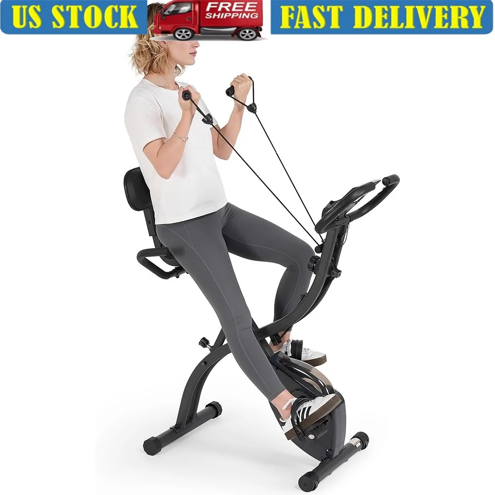 Folding Exercise Bike Recumbent Magnetic Resistance Adjustable Seat Arm Resistance Indoor Home Use LCD Monitor Portable
Folding Exercise Bike Recumbent Magnetic Resistance Adjustable Seat Arm Resistance Indoor Home Use LCD Monitor Portable