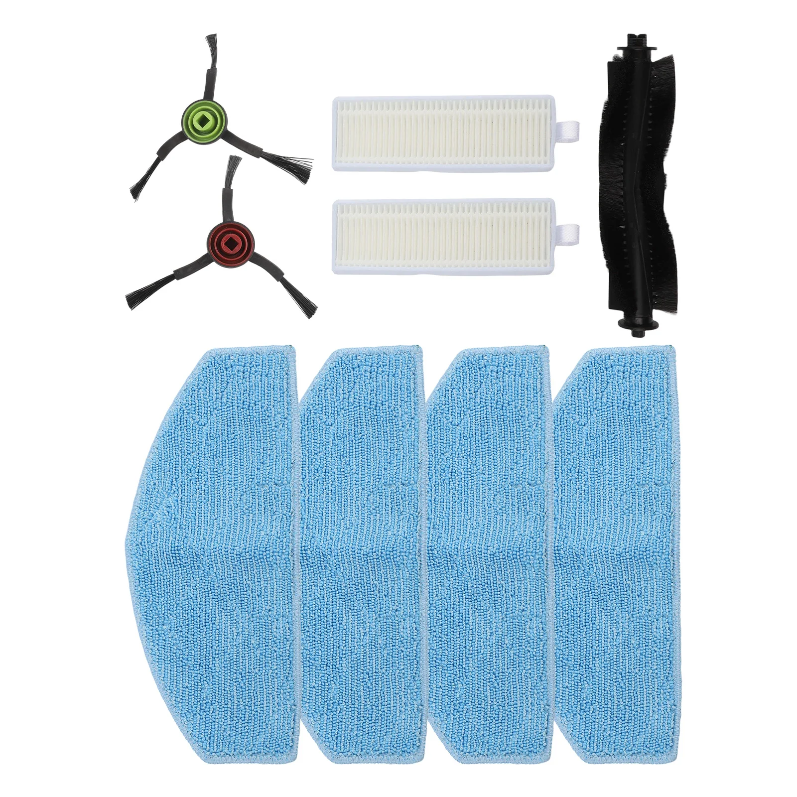 For Airzeen-G20 Pro Vacuum Cleaner 1 Main Brush, 2 Side Brushes, 2 Filters, And 4 Mop Accessories Set
For Airzeen-G20 Pro Vacuum Cleaner 1 Main Brush, 2 Side Brushes, 2 Filters, And 4 Mop Accessories Set