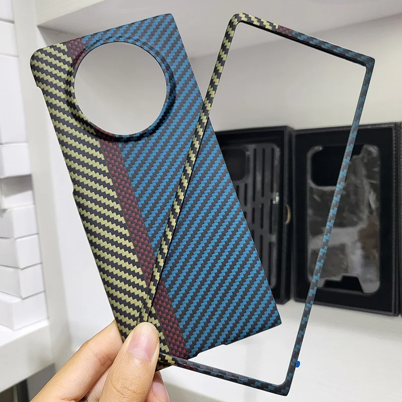 Чехол из настоящего углеродного волокна для Huawei Mate X3, Ультратонкий защитный разноцветный чехол из арамидного волокна для Huawei Mate X3, чехол
Чехол из настоящего углеродного волокна для Huawei Mate X3, Ультратонкий защитный разноцветный чехол из арамидного волокна для Huawei Mate X3, чехол