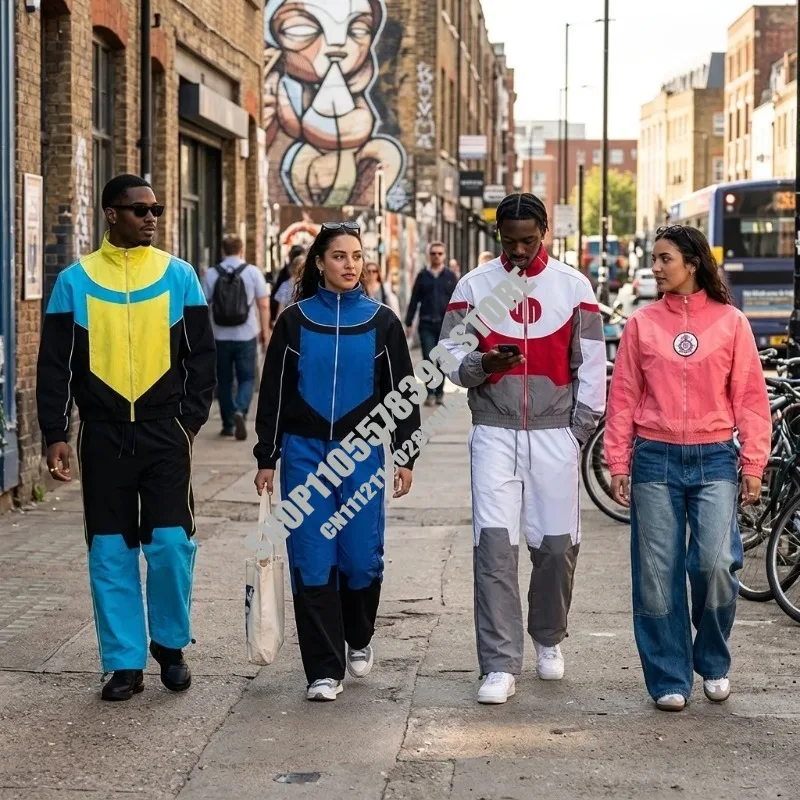 2026 cosplay Trendy Streetwear Y2K Loose Zipper Cardigan Jacket Retro Harajuku Colorful Splicing Sports Suit Two-piece Set Men
2026 cosplay Trendy Streetwear Y2K Loose Zipper Cardigan Jacket Retro Harajuku Colorful Splicing Sports Suit Two-piece Set Men