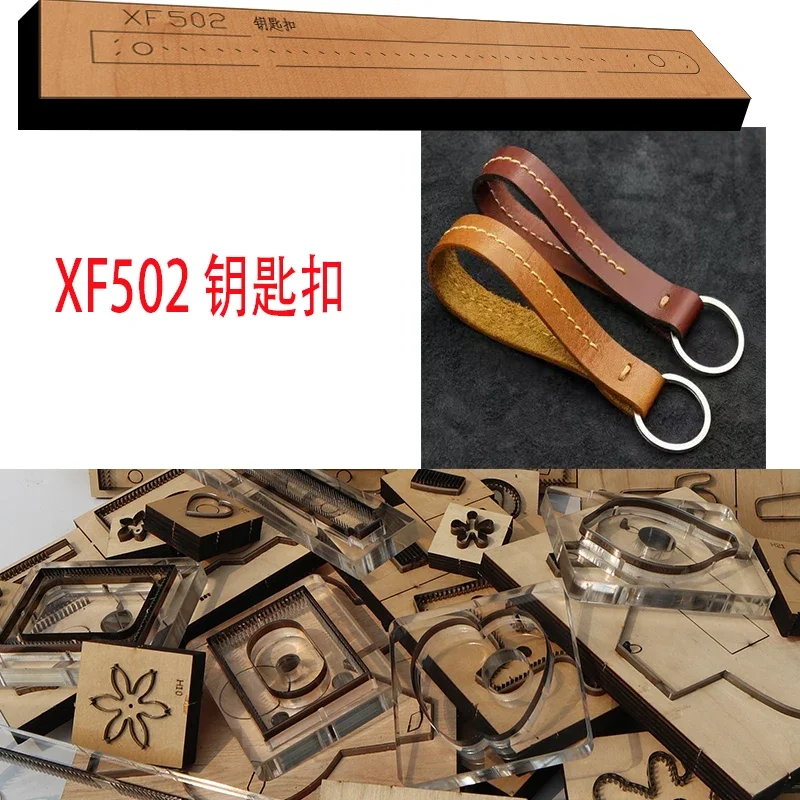 Handmade Wooden Die Keychain Leather Craft Punch Hand Tool Cut Knife Mould XF502 Leather Craft Tools
Handmade Wooden Die Keychain Leather Craft Punch Hand Tool Cut Knife Mould XF502 Leather Craft Tools