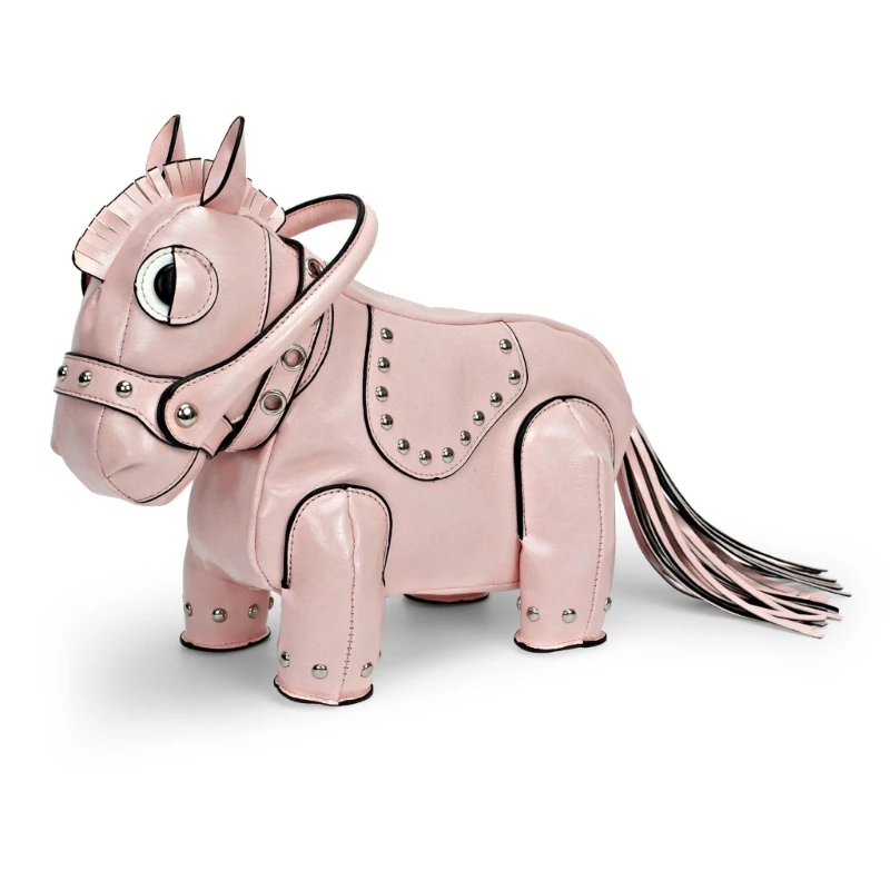 340D (1 Pack)Women Horse Crossbody Bag PU Leather Funny Cartoon Animal Shoulder Bags Ladies Rivet Purse Handbag
340D (1 Pack)Women Horse Crossbody Bag PU Leather Funny Cartoon Animal Shoulder Bags Ladies Rivet Purse Handbag