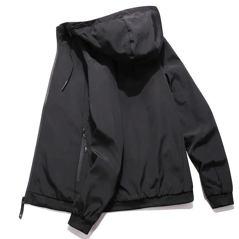 Универсальная повседневная простая мужская осенне-зимняя водонепроницаемая куртка с капюшоном, новая классическая красивая модная рабочая одежда с капюшоном
Универсальная повседневная простая мужская осенне-зимняя водонепроницаемая куртка с капюшоном, новая классическая красивая модная рабочая одежда с капюшоном