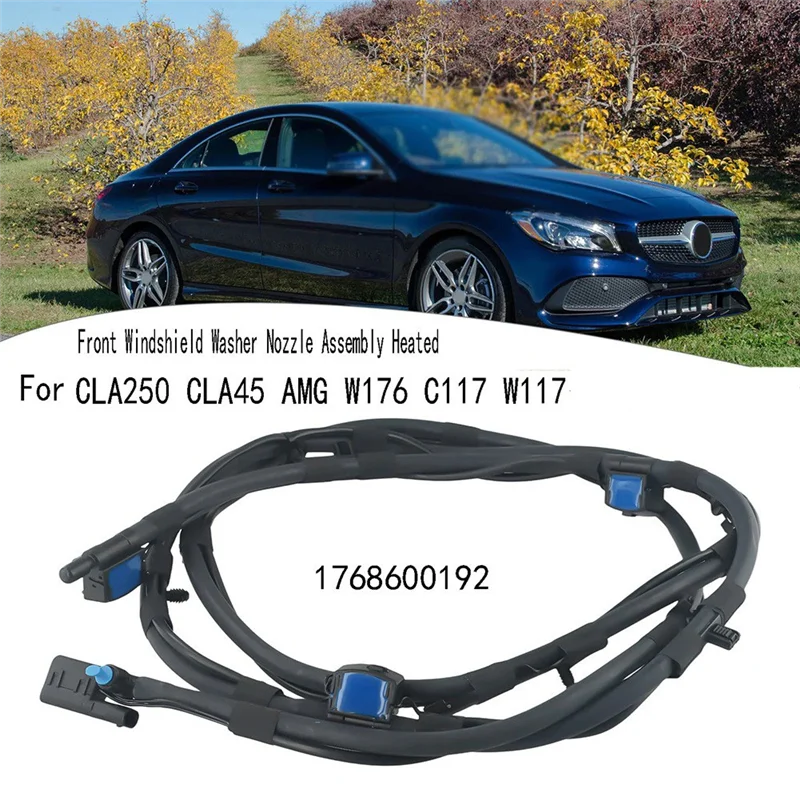 1768600192 Front Windshield Washer Nozzle Assembly Heated For Mercedes-Benz CLA250 CLA45 AMG W176 C117 W117 1768601392
1768600192 Front Windshield Washer Nozzle Assembly Heated For Mercedes-Benz CLA250 CLA45 AMG W176 C117 W117 1768601392