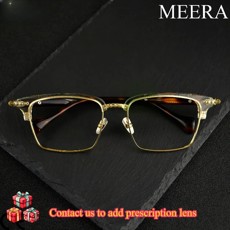 81086 Titanium Japanese Style Eyebrow Frame Eyeglasses Men's Half Glasses Frame Women Business Eyeframe
81086 Titanium Japanese Style Eyebrow Frame Eyeglasses Men's Half Glasses Frame Women Business Eyeframe