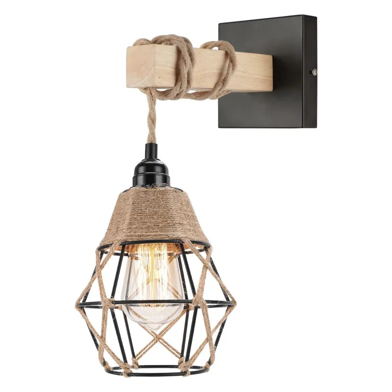 Hemp rope diamond woven lamp combination wall lamp commercial corridor lamp homestay retro corridor wall lamp
Hemp rope diamond woven lamp combination wall lamp commercial corridor lamp homestay retro corridor wall lamp