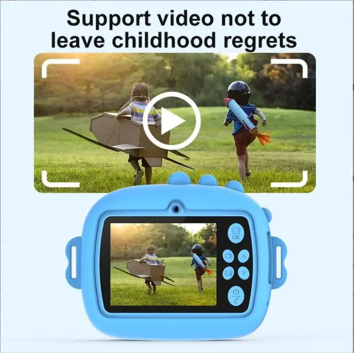 X4D Unicorn Dinosaur Kids Instant Print Camera 1080P Dual Lens Selfie Camera Christmas Birthday Gift Kids Digital Camera
X4D Unicorn Dinosaur Kids Instant Print Camera 1080P Dual Lens Selfie Camera Christmas Birthday Gift Kids Digital Camera