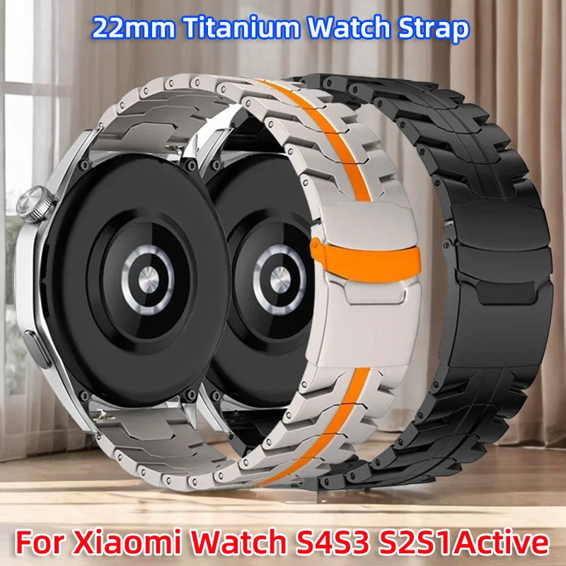 22mm Metal watch band For Xiaomi Watch S4 S3 S2 S1 Active Luxury Strap For Xiaomi Watch 2 Pro Mi Titanium Watch Color Color 2
22mm Metal watch band For Xiaomi Watch S4 S3 S2 S1 Active Luxury Strap For Xiaomi Watch 2 Pro Mi Titanium Watch Color Color 2